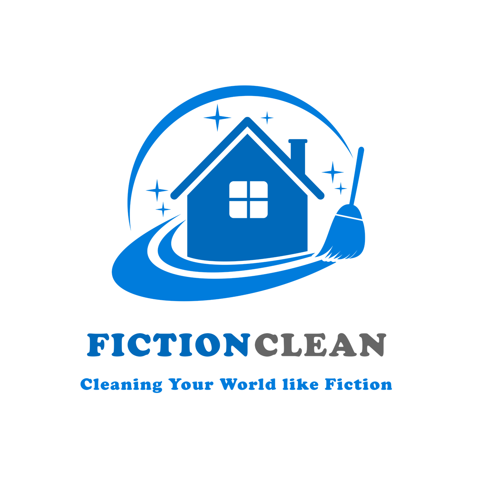 لوجو شركة فيكشن كلين لخدمات النظافة المتكاملة